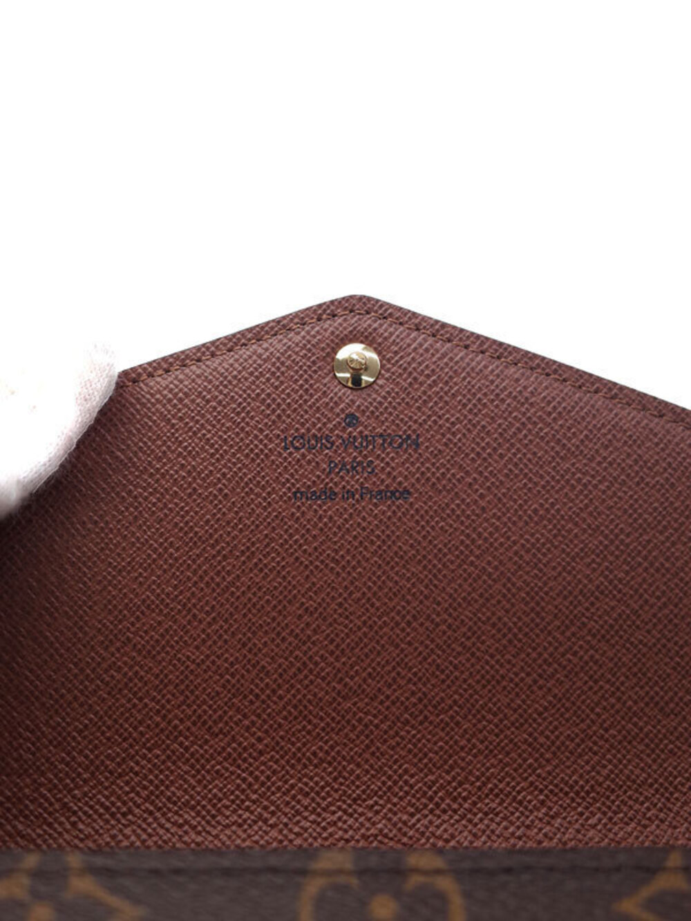 Louis Vuitton Wallet Bi Sarah Portefeuille Long fold Monogram - Picture 5 of 5
